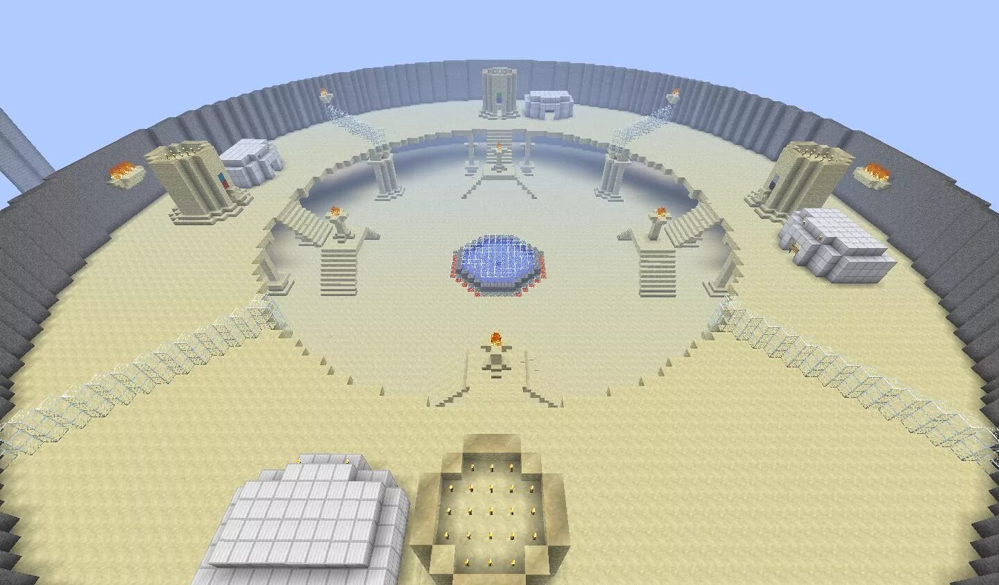 Minecraft arena