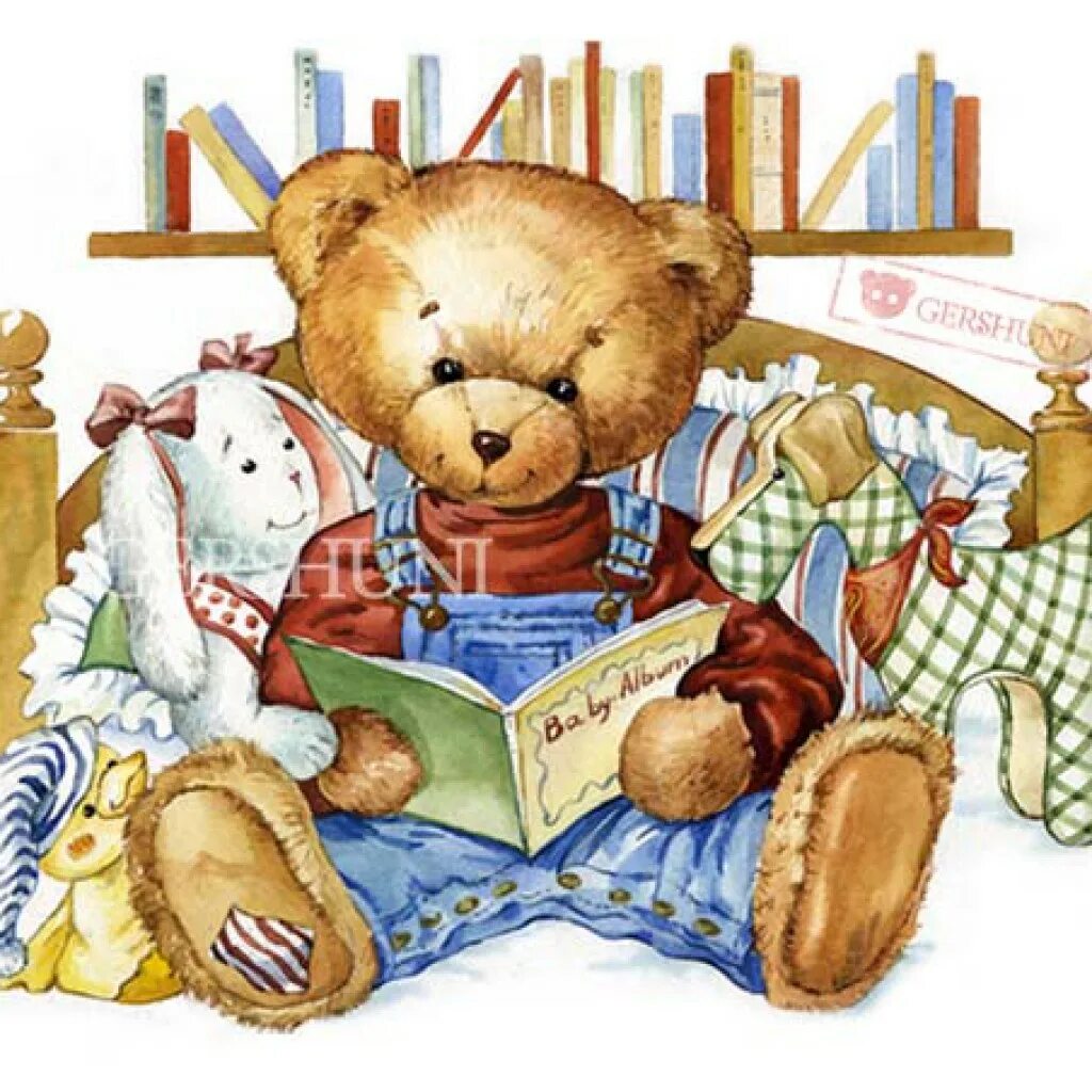 Медвежонок с книгой. Мишка читает. Мишка с книжкой картинки. Медвежонок читает. Читать про мишку
