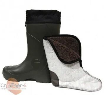 Сапоги из вспененной резины