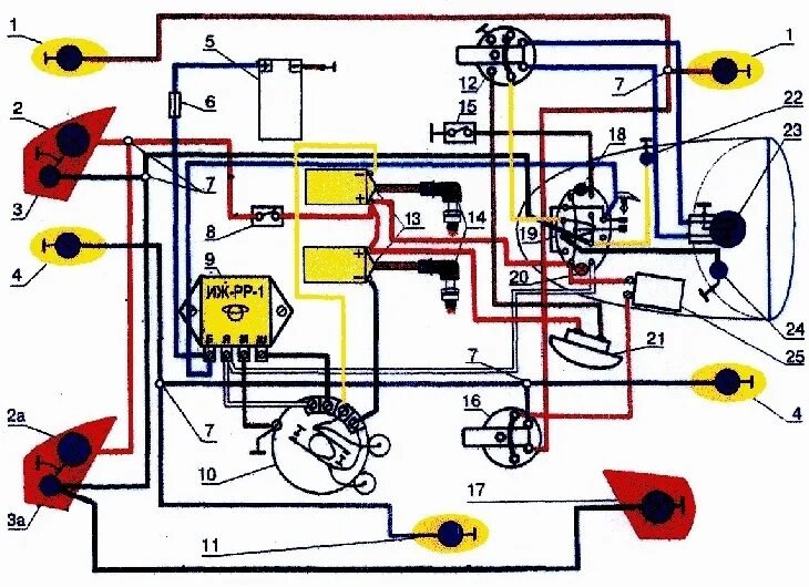 Электрооборудование ИЖ Планета 3 6 вольт. Схема электрооборудования ИЖ Планета 3. Электрическая схема ИЖ Планета 3. ИЖ Планета 3 электрическая схема 6 вольт.