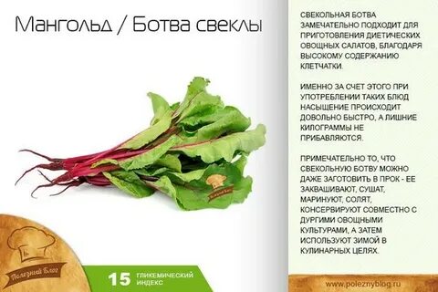 Свекольная ботва польза