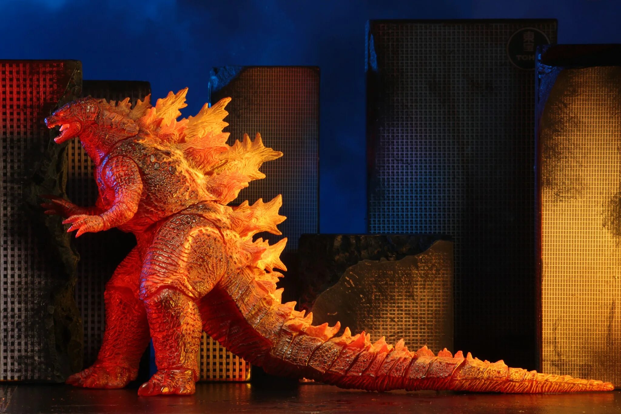 Burning godzilla