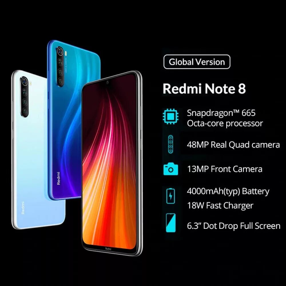 Xiaomi redmi note 8 128gb характеристики