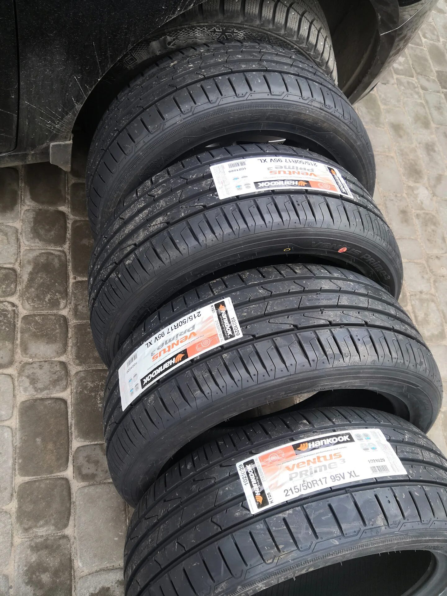 Hankook ventus prime 215 50 r17