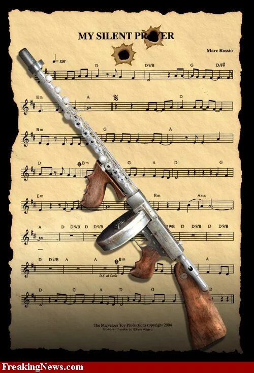 Включи песню пушка. Музыкальное оружие. Музыкальный инструмент оружие. Музыкальное ружьё. Музыка оружие.