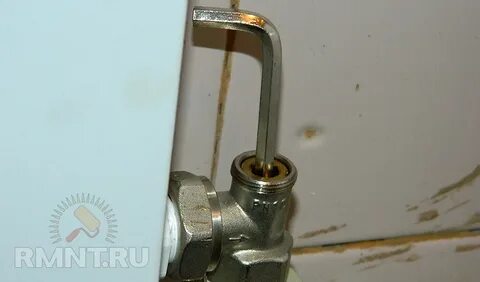 Кран на батарею размеры