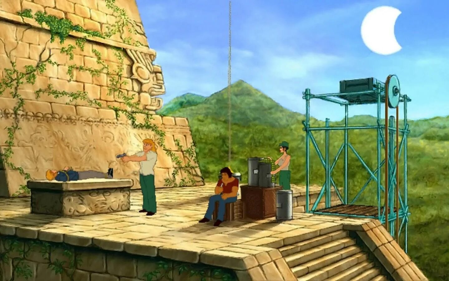 Game is broken. Broken Sword 2 the smoking Mirror. Broken Sword 2 - the smoking Mirror: Remastered. Broken Sword игра. Broken Sword 2.5.