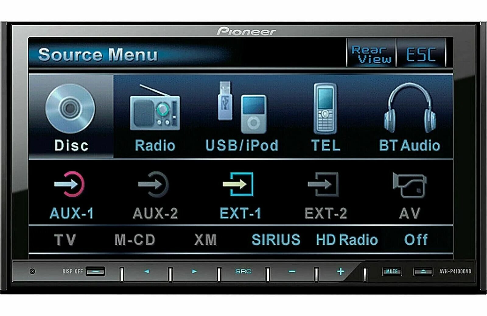 Клипы для автомагнитолы. Магнитола 2din Pioneer AVH p3100dvd. Магнитола Пионер 3100 DVD. Пионер магнитола 2дин с DVD.