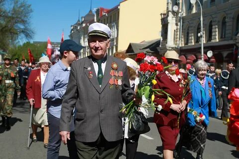 Колонна ветераны