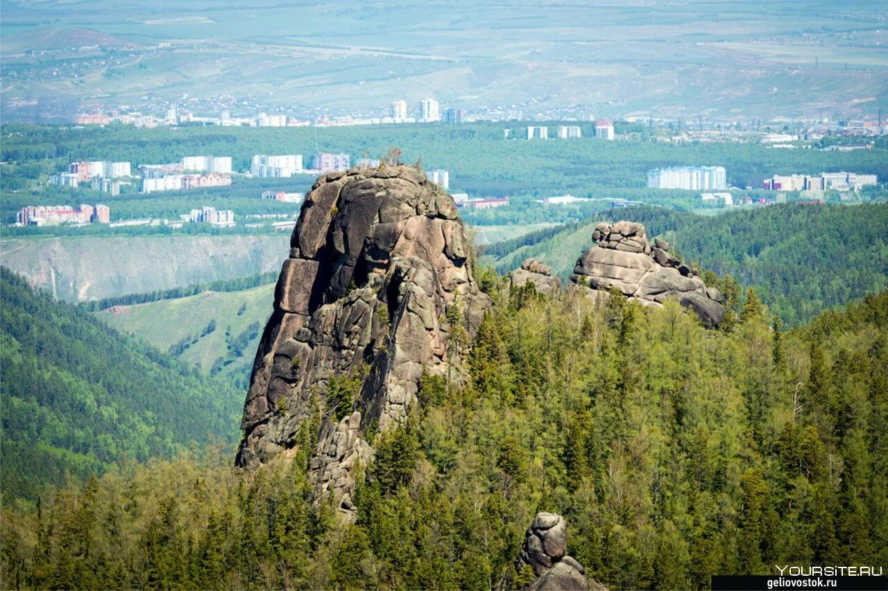 Природные достопримечательности красноярского