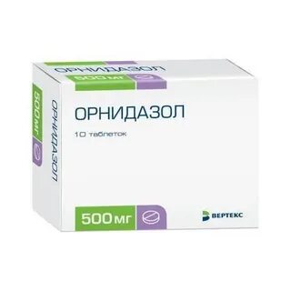 Орнидазол при демодекозе