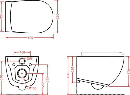 Artceram file 2.0 унитаз