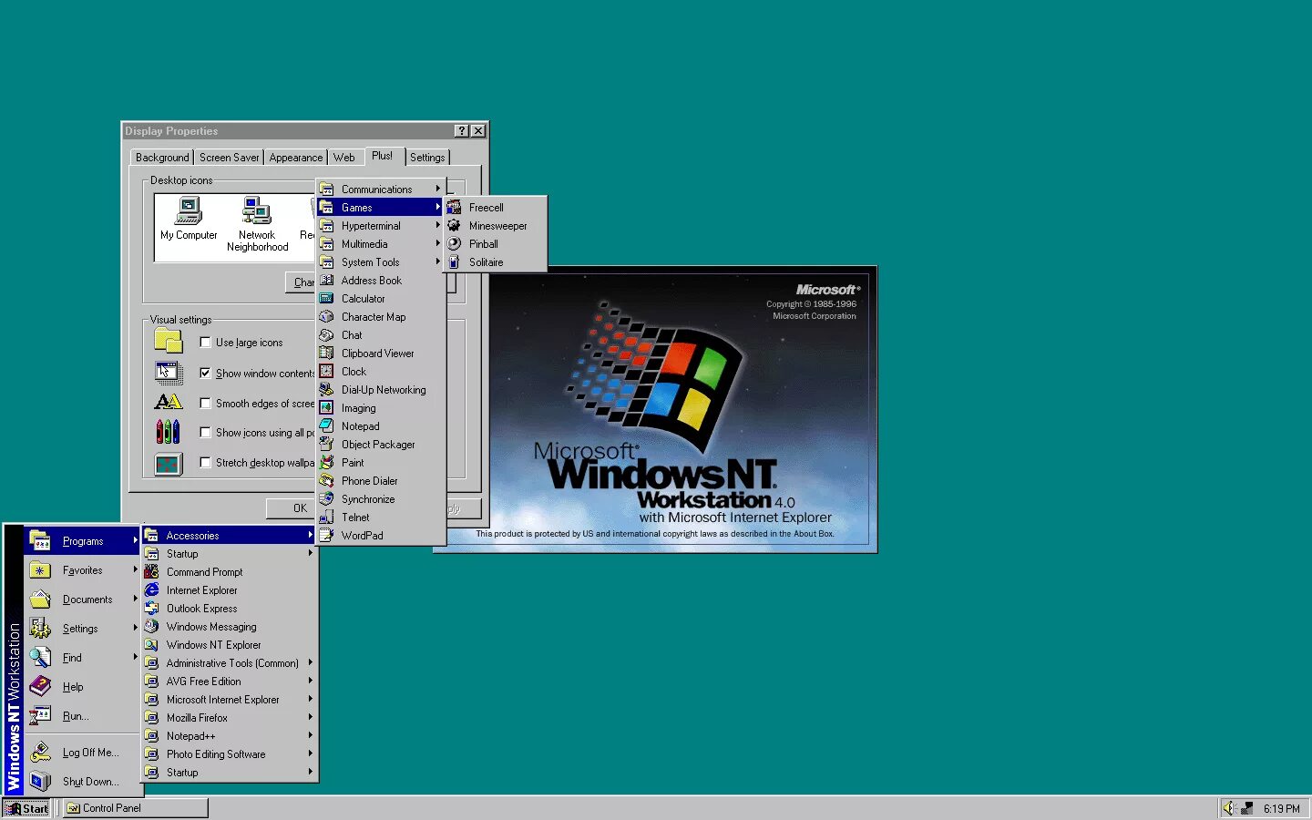 Windows nt os 2. Ос ms windows nt 4.0 server. изображение интерфейса ос windows nt 4.0. windows nt 4.0 (1996). сетевая операционная система windows nt.