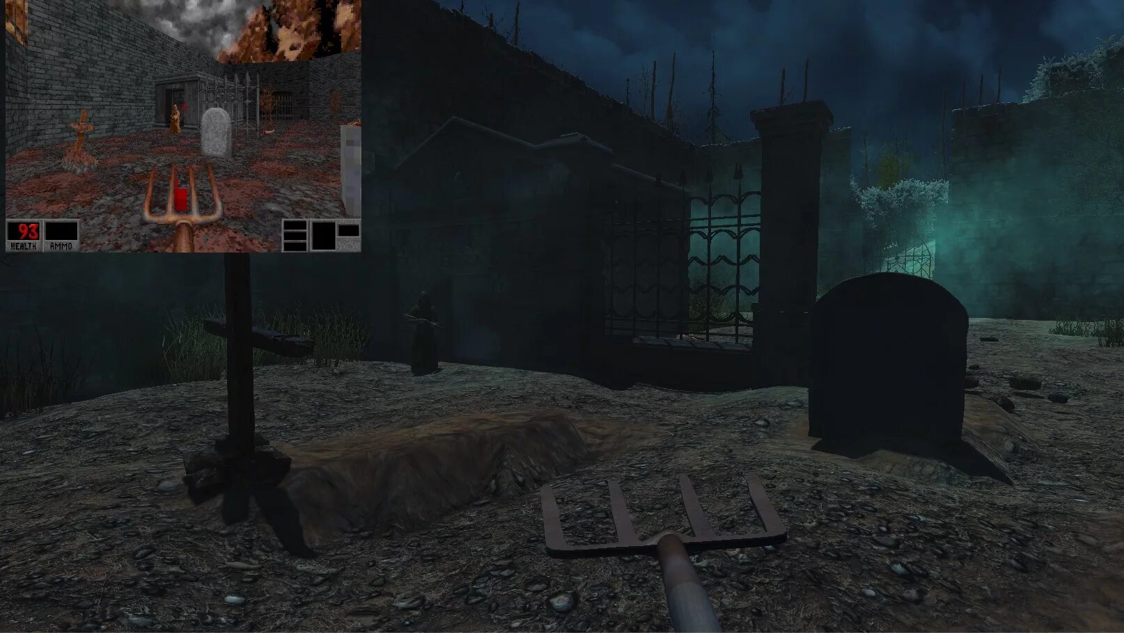 Remake engine. Blood компьютерная remake.