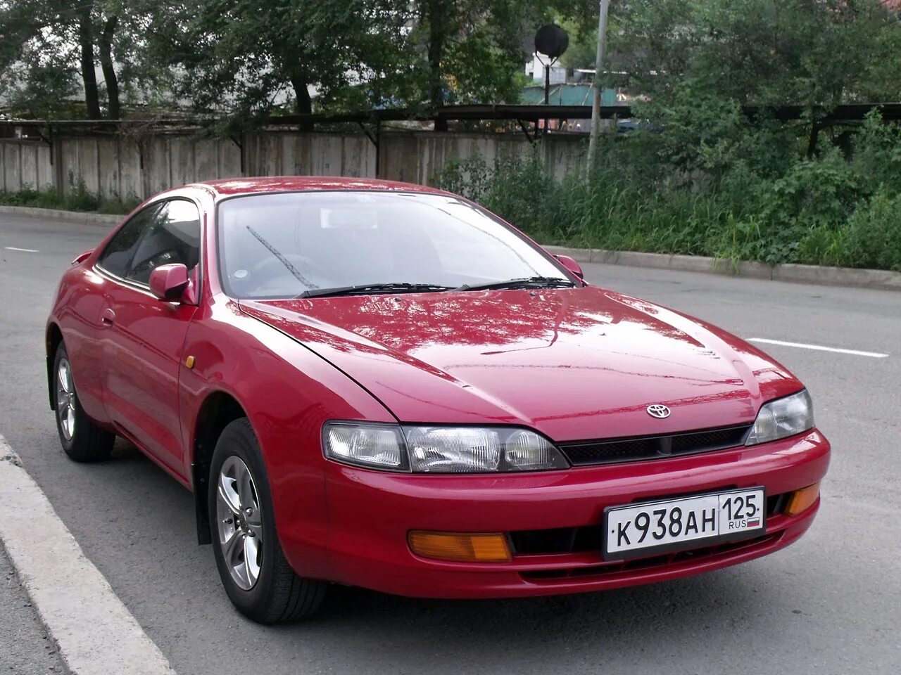 Toyota Celica Toyota Curren. Toyota Curren 1997 Red. Hs396 Toyota Curren Red. Toyota Curren красный.