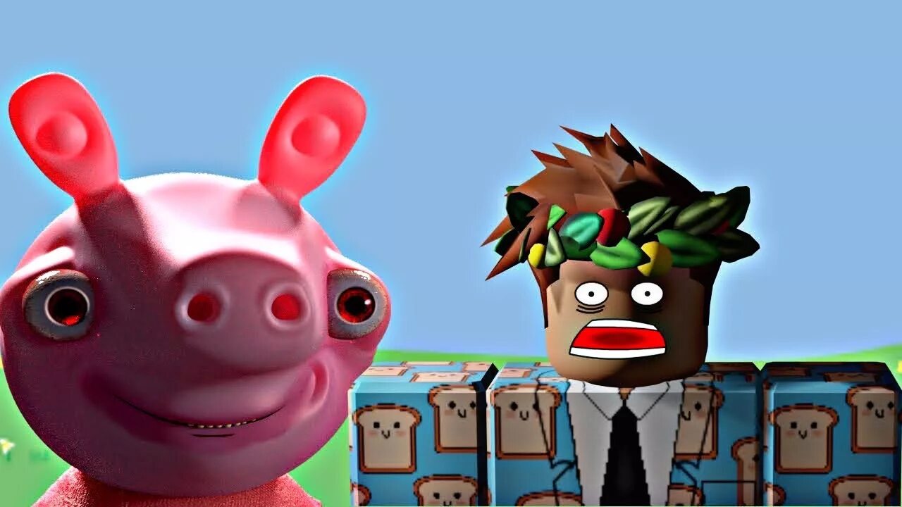 Piggy roblox hunt. Piggy игра в РОБЛОКСЕ. Пигги игра. Пигги РОБЛОКС. Свинка Пигги РОБЛОКС.