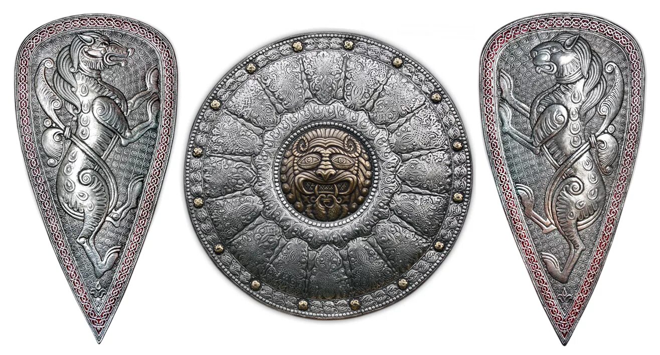 славянский щит. щит витязя. деревянный щит и меч богатырская русь. славянский каплевидный щит. щит русского богатыря ильи муромца.