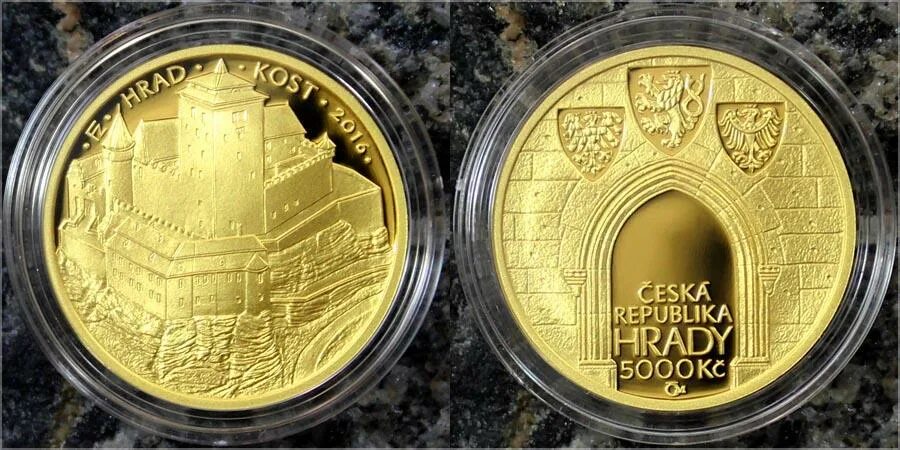 Чешский Лев монета. 5000 Крон. 5000 Чешских крон. Золотая монета чешский Лев 2017.