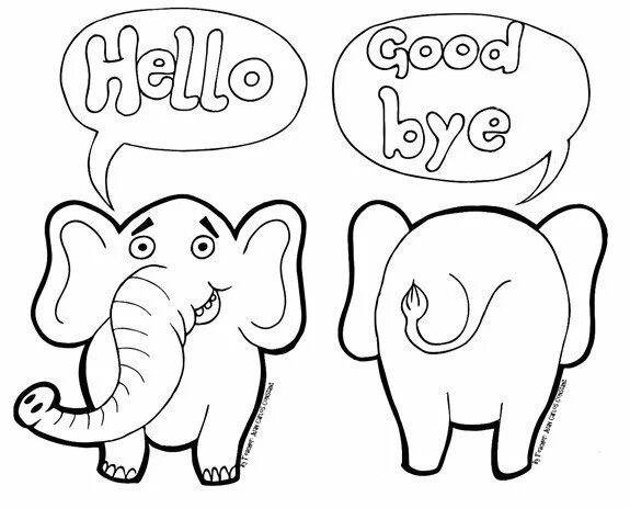 Hello page. Hello раскраска английский. раскраска hello goodbye. bye раскраска английский. раскраски hello для малышей.