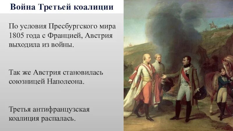 Сражения 3 коалиции. Третья коалиция (1805-1806). война третьей коалиции 1805 главнокомандующий россии. пресбургский мир 1805 года. коалиция 1805 года.