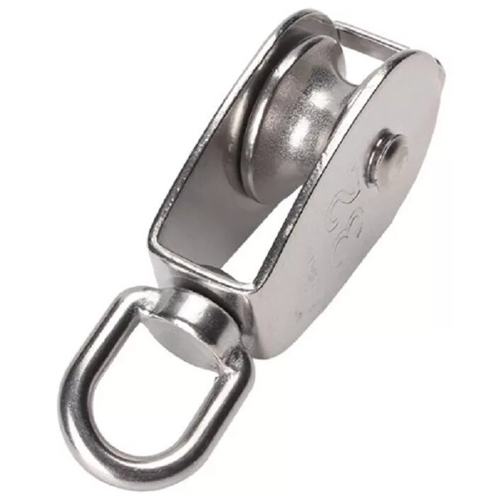 Такелаж для троса. Такелаж для троса. Блок для троса такелажный с вертлюгом. Зажим нержавеющий 3мм din 741. Талреп - 1 шт.