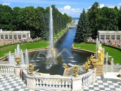 Экскурсия в нижний парк петергофа