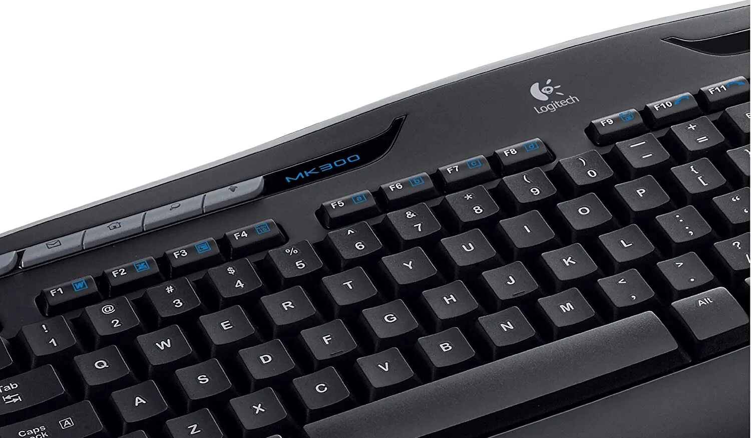 Logitech как установить на компьютере. Клавиатура logitech 300. клавиатура к330 logitech. logitech wireless desktop mk300 black usb. logitech 330.