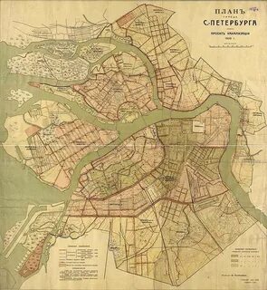 План карта санкт петербурга