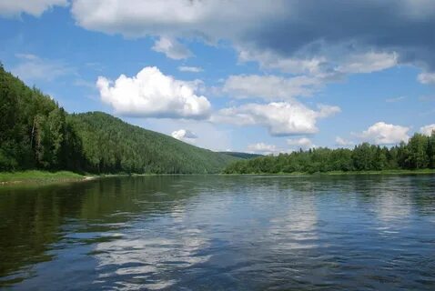 Река абакан