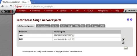 Pfsense client