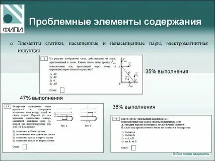 Контрольная работа по теме динамика статика