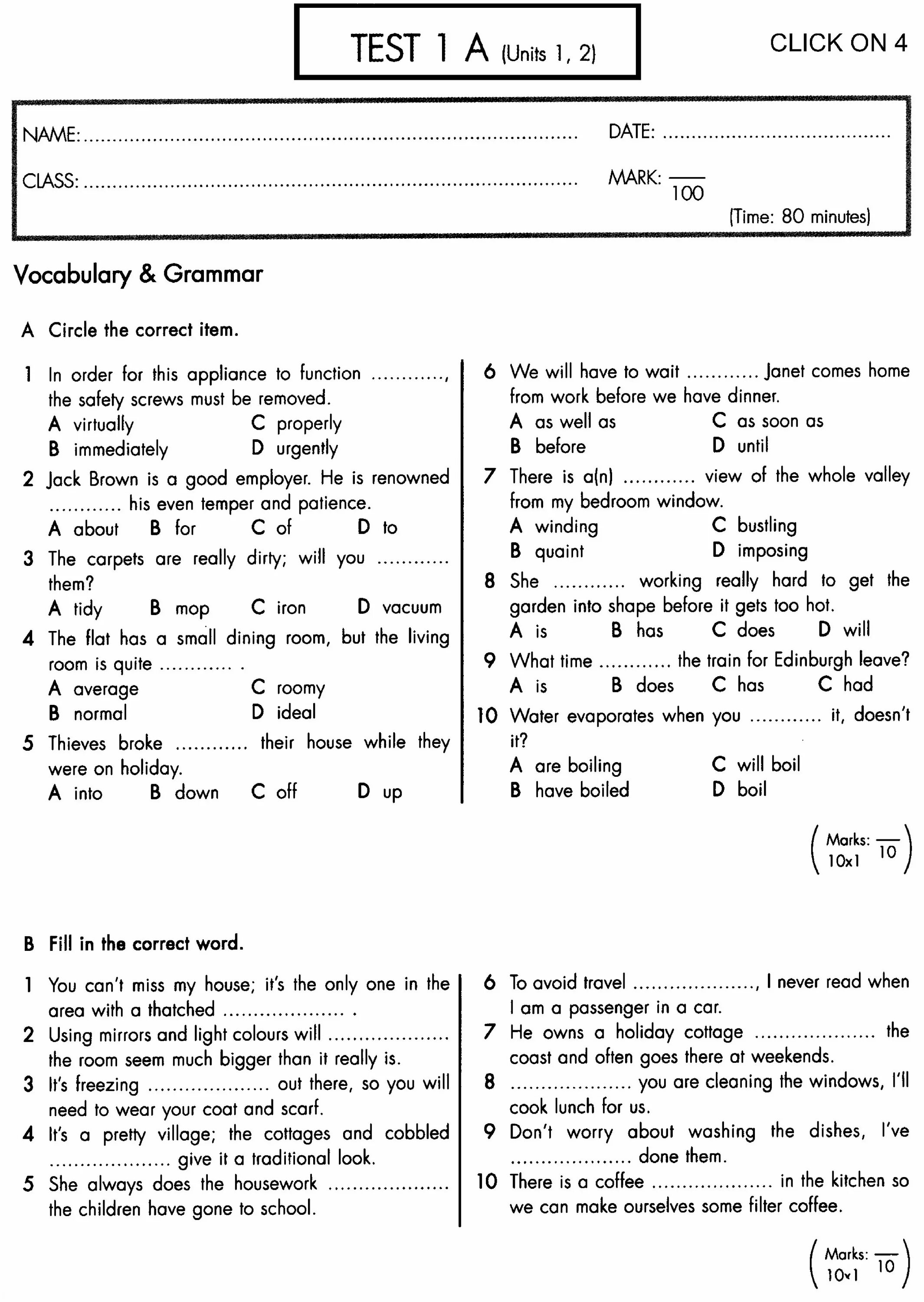 Ответы к учебнику по английскому языку click on 2. On screen 3 workbook ответы. Гдз click on 2. Click on 4 test booklet. Click on 4.