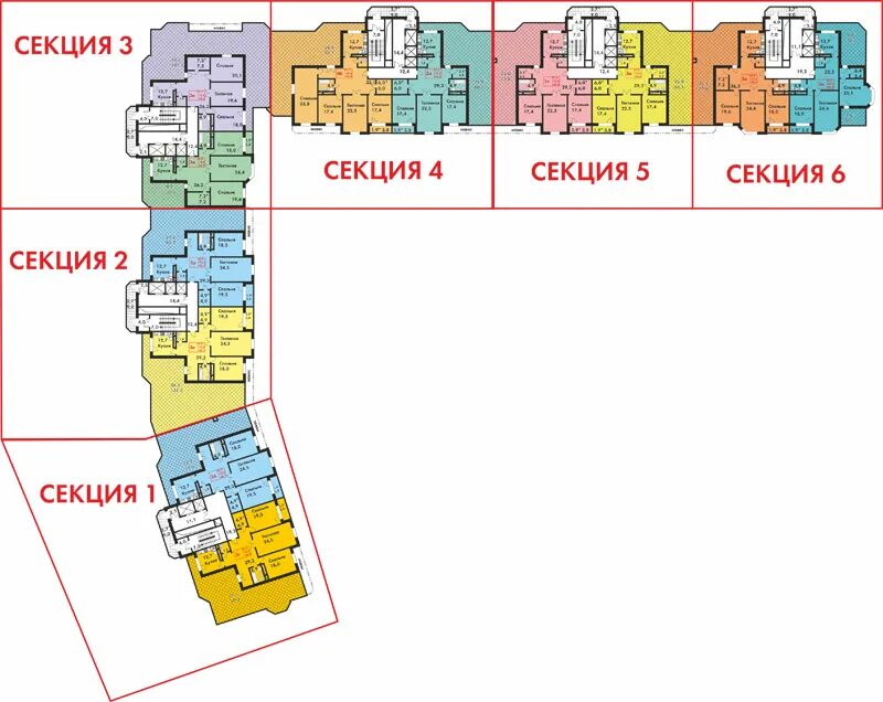 Парковый 2 дом 3. Планировка секции. ЖК Северный корпус 5 планировка. План корпус ЖК. ЖК лучи планировки.