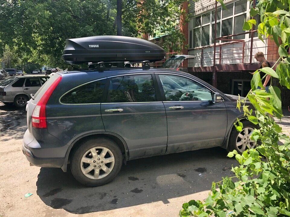 Крыша срв 3. Багажник на крышу honda cr-v 3. автобокс на хонду срв 3. хонда срв 3 с автобоксом. бокс на крышу хонда срв 3.