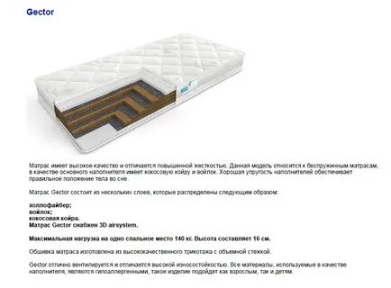 Рейтинг матрасов по качеству и цене