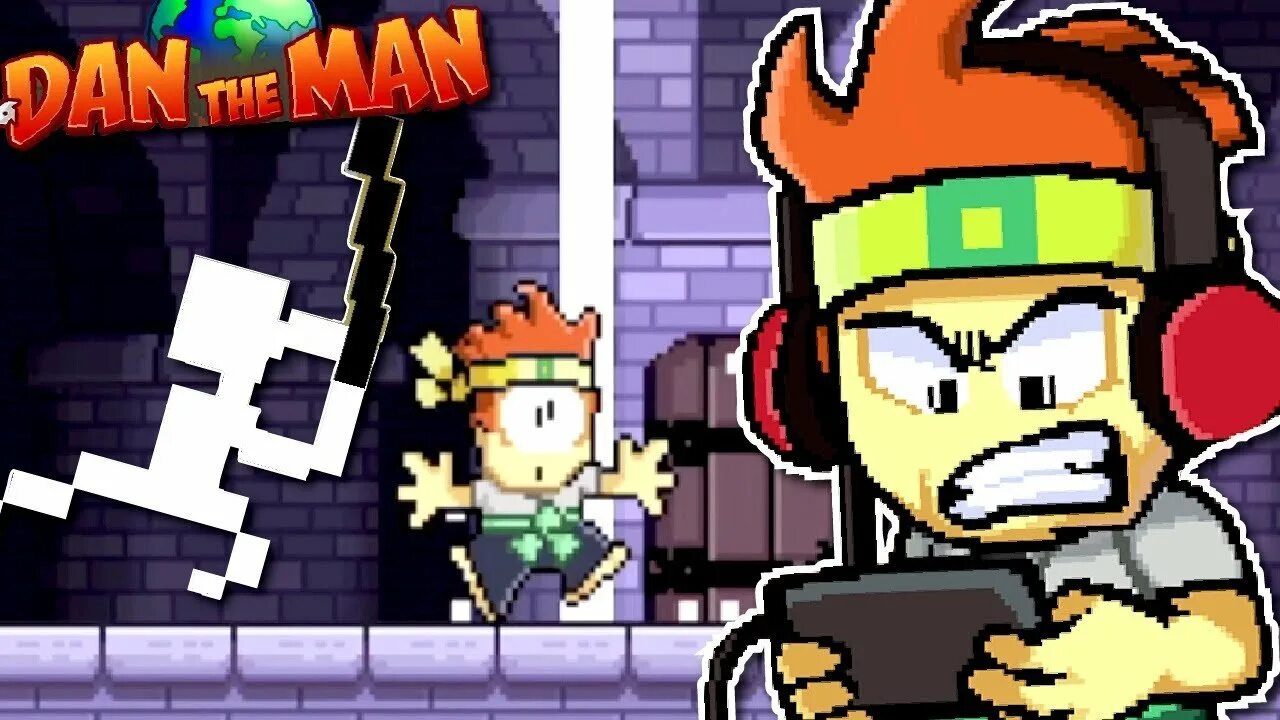 Мен зе гейм. Дэн зе мэн босс. Dan the man. Dan the man персонажи. Боссы игры dan the man.