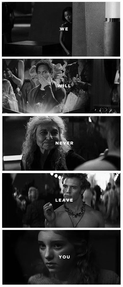 You left me go