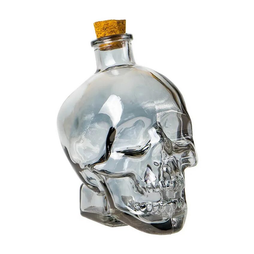 Бутылка в виде черепа. Бутылка в форме черепа. Бутылка в виде черепа. Графин череп 550 мл. Стеклянная бутылка в виде черепа.