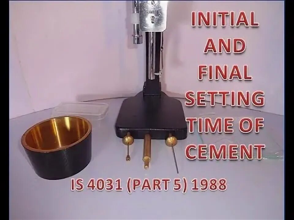 Initial setting