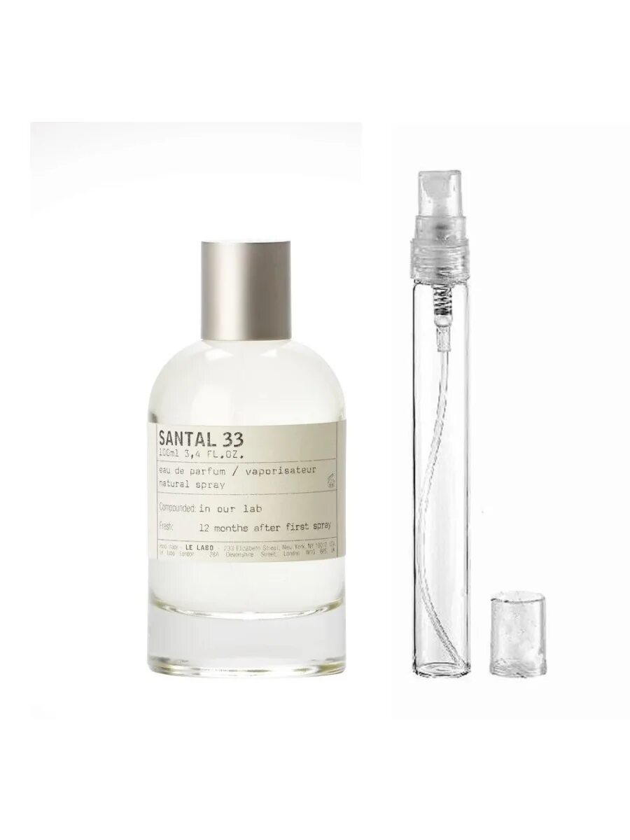 Le Labo Santal 33 10 мл. Духи Ле Лабо Сантал 33. Santal 33 духи. Ле Лебо Сантал 33 тестер.