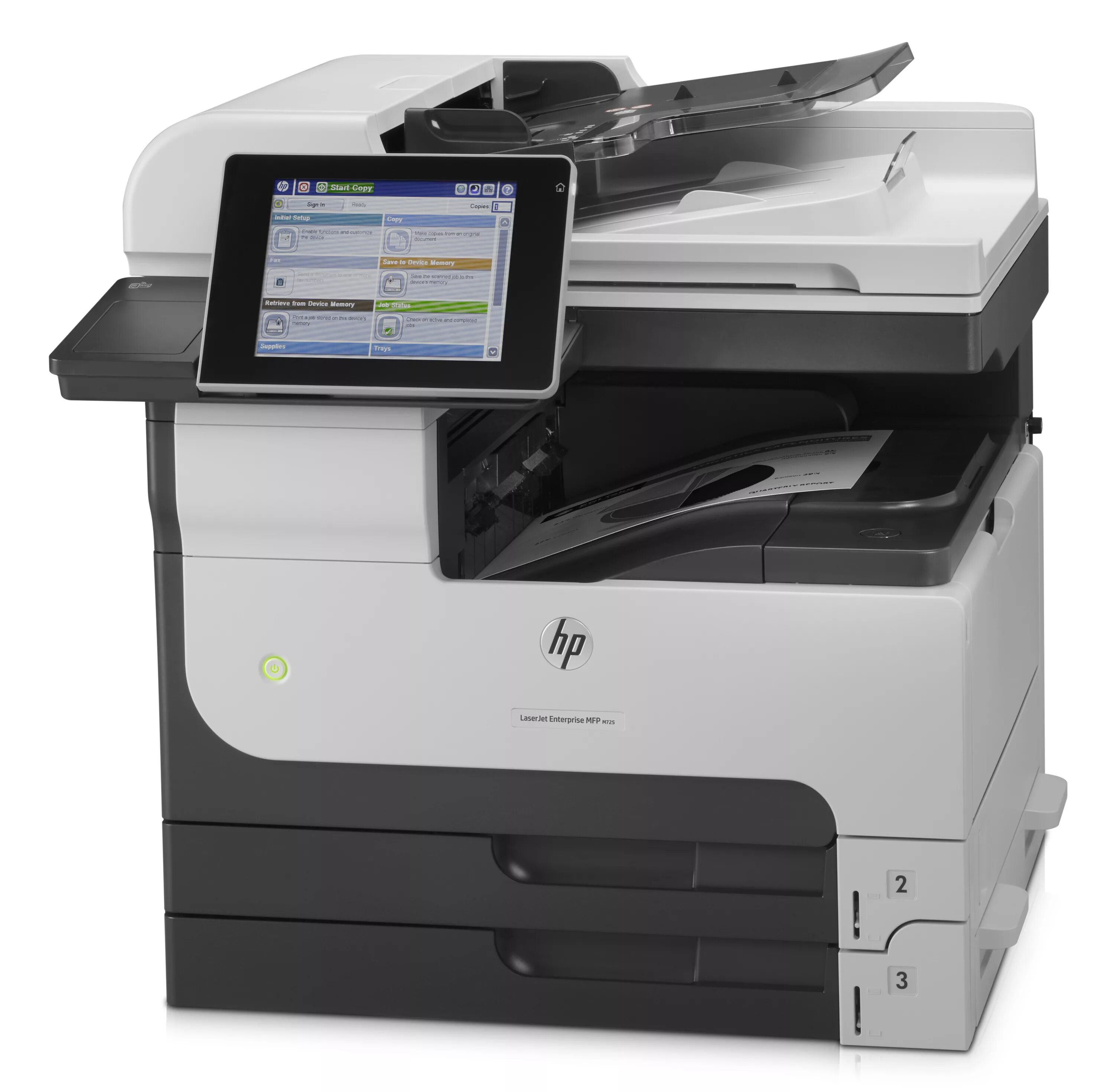 Купить принтер для офиса. LASERJET Enterprise MFP m725.