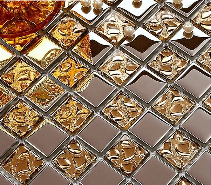 Мозаика стеклянная NS Mosaic Mix 6. Мозаика NS-Mosaic Gold sp01. Мозаика стеклянная Artens sekdem 30x30 см цвет золотой. Плитка стеклянная золото st062.