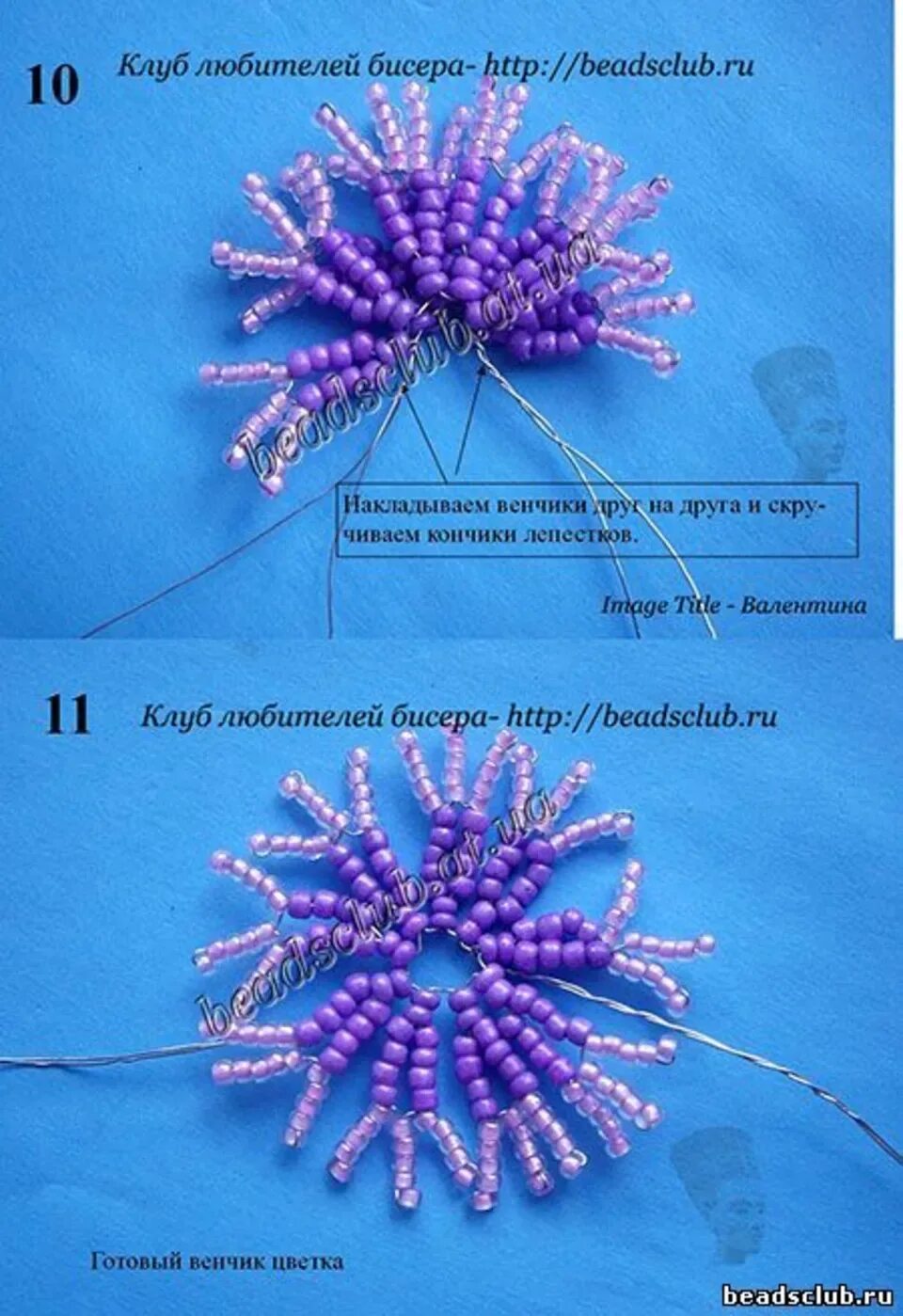Техника плетения цветов. Василек из бисера схема плетения для начинающих. Васильки из бисера схема плетения с пошаговым. Цветок Василек из бисера.