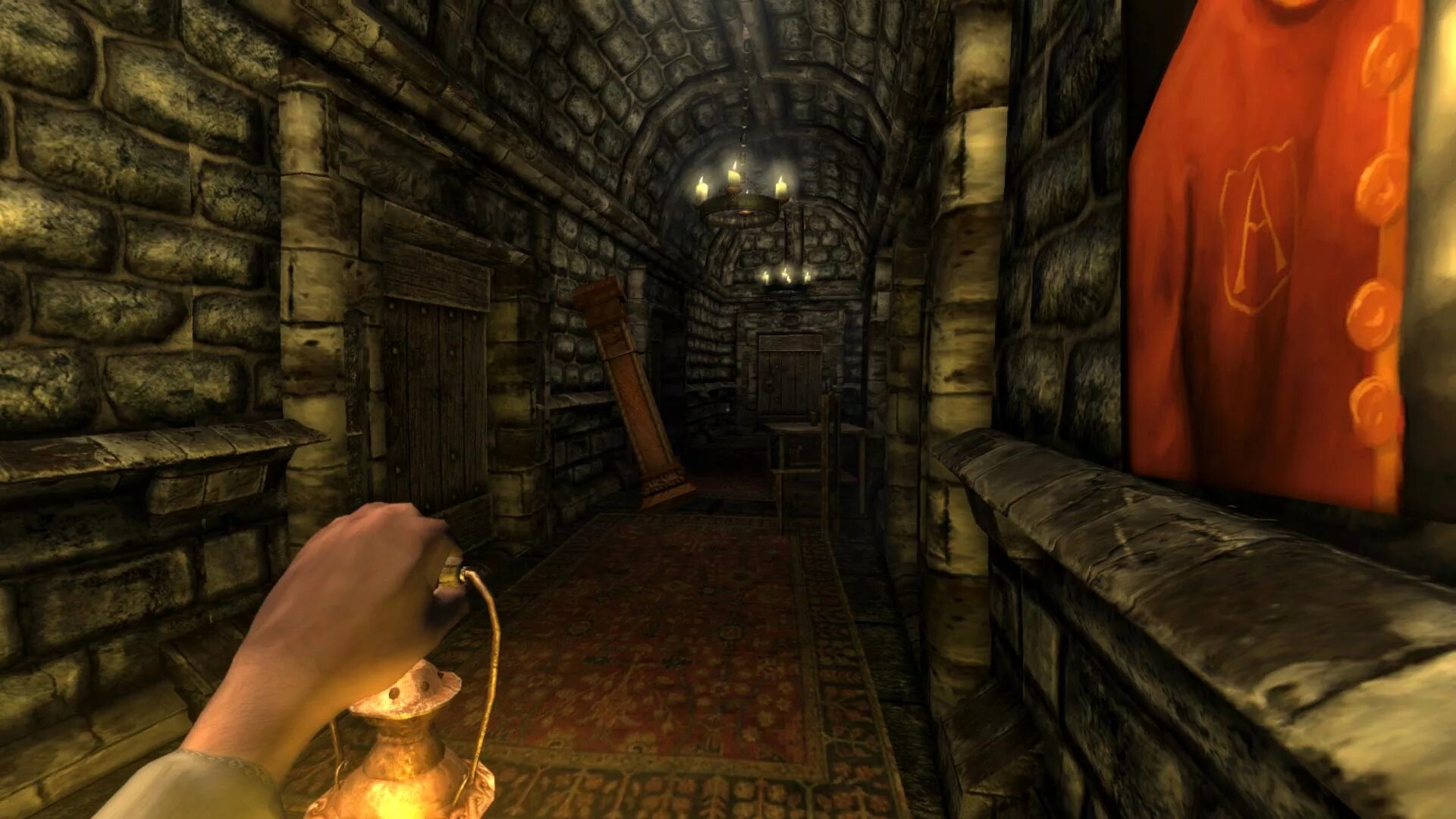 Amnesia the Dak Descent. Просто игра страшная игра игра