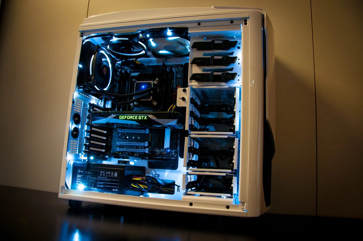 Готовые сборки компьютеров. NZXT Phantom 530. NZXT Phantom 530 White. Корпус: NZXT Phantom 530 White. NZXT Phantom Noctua.