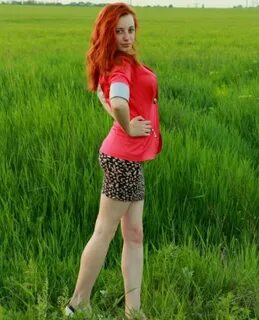 Полные рыжие