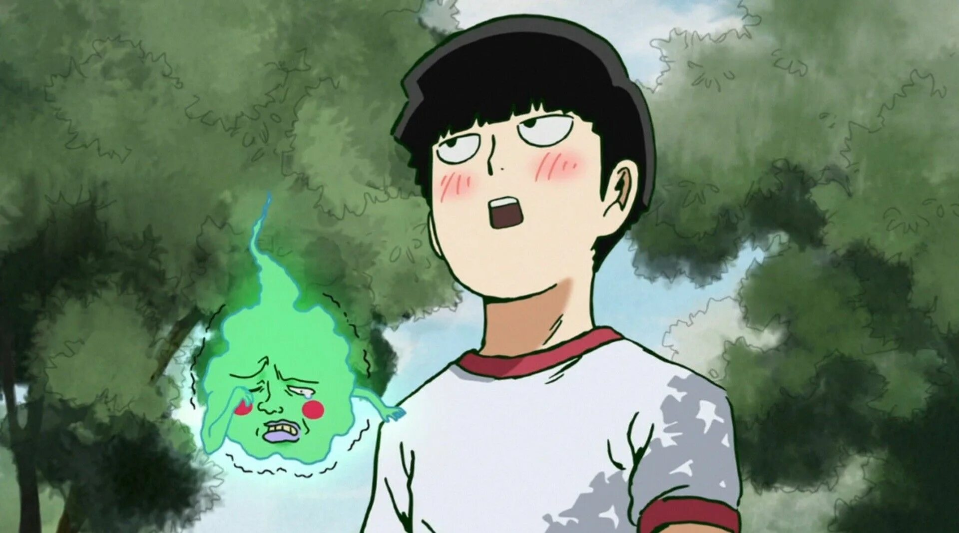 Чибис психо. Бом психо 100. моб психо 100 зеленый. mob psycho 100 ямочки. моб психо 100 скриншоты.
