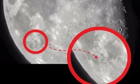 Что представляют собой черные пятна на луне