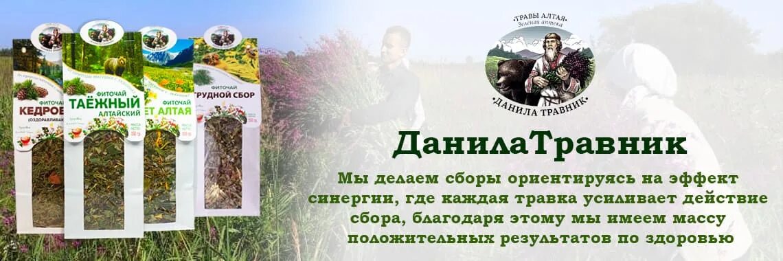 Где купить официально. Алтайские сборы трав.