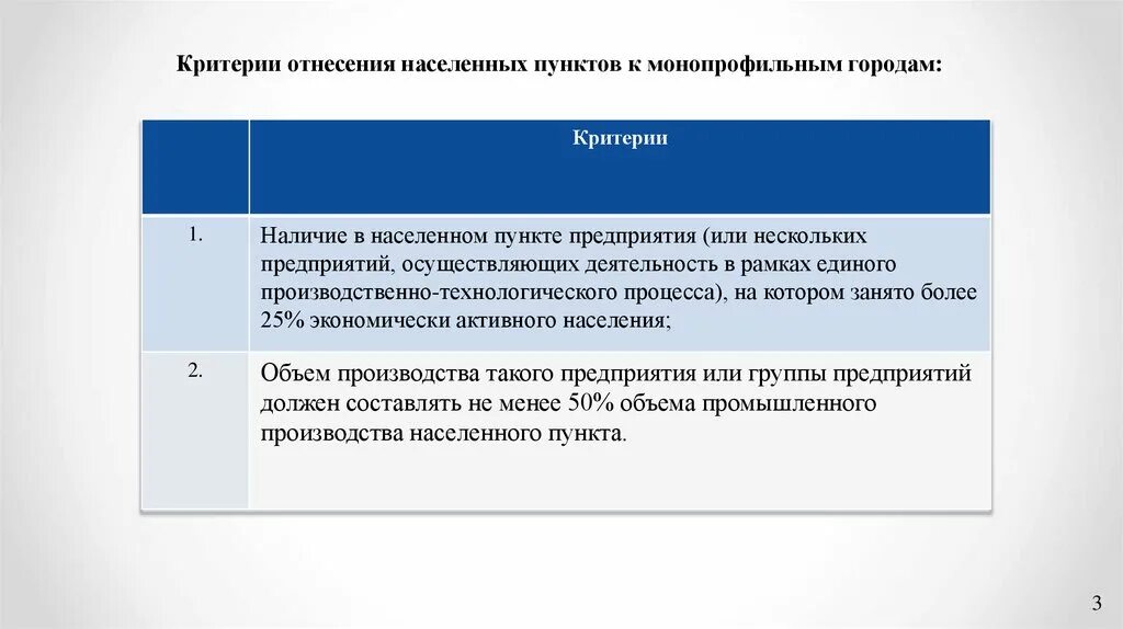 Критерии отнесения человека к определенному классу